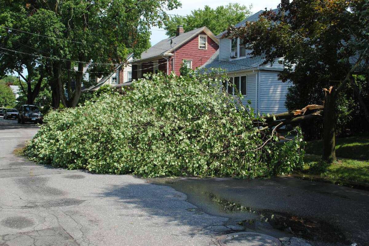 Possible tornado wallops Bridgeport, region