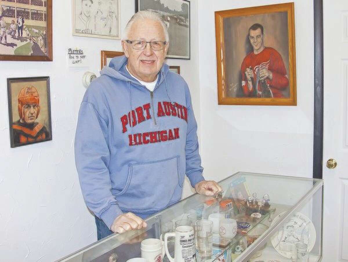 Dennis Hafeli from Port Austin keeps the community engaged