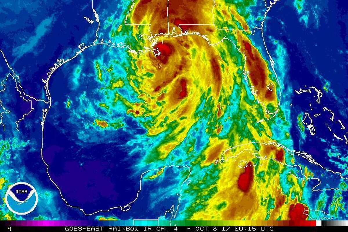 Hurricane Nate makes landfall at mouth of Mississippi River