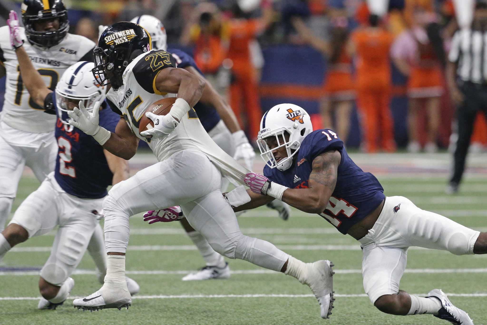 UTSA Football - Marcus Davenport has been selected 14th overall by