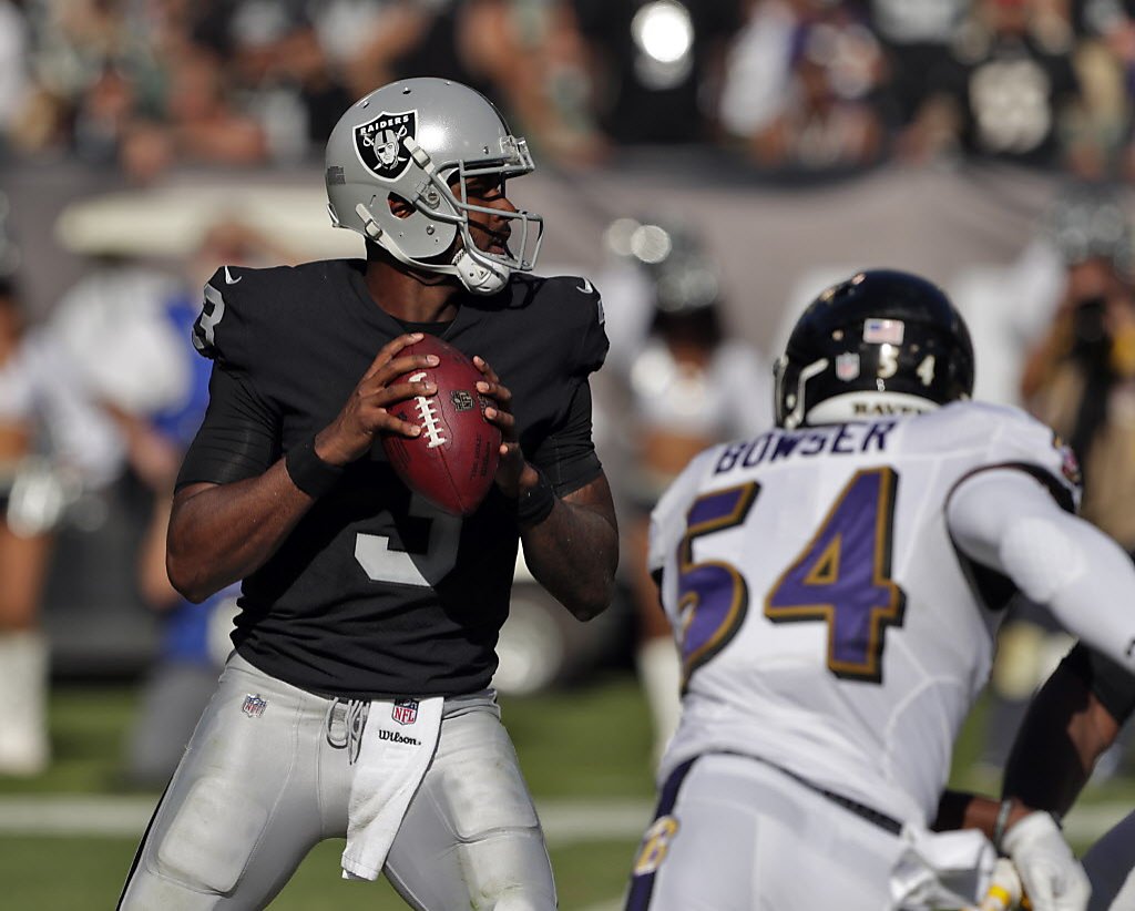 Raiders sign quarterback E.J. Manuel, two others