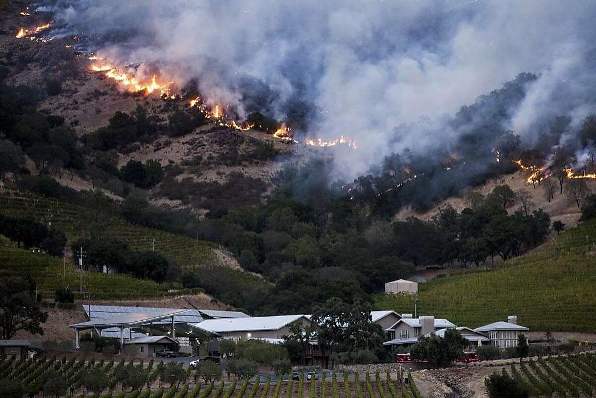 Sonoma and Napa wineries in ruins as wildfires tear through region