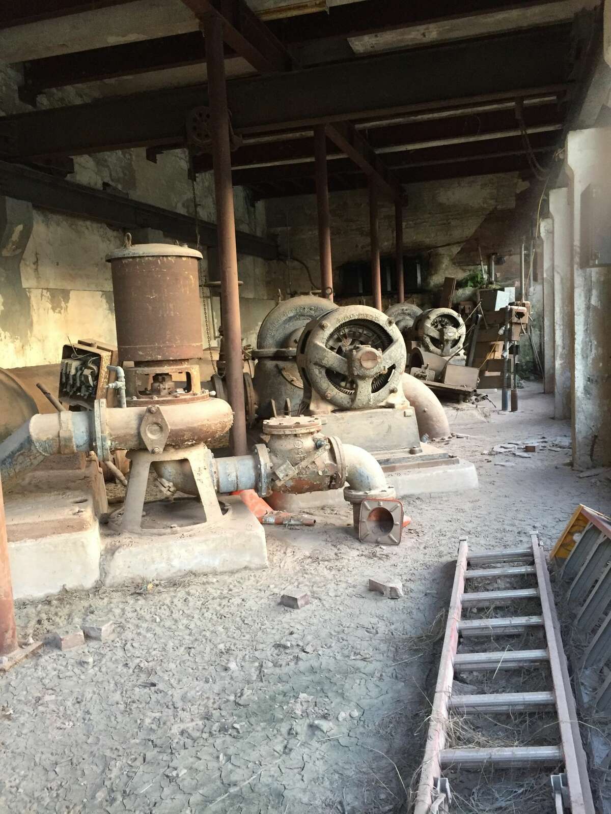 Exploring the untouched portions of Houston's Willow Street Pumping Station