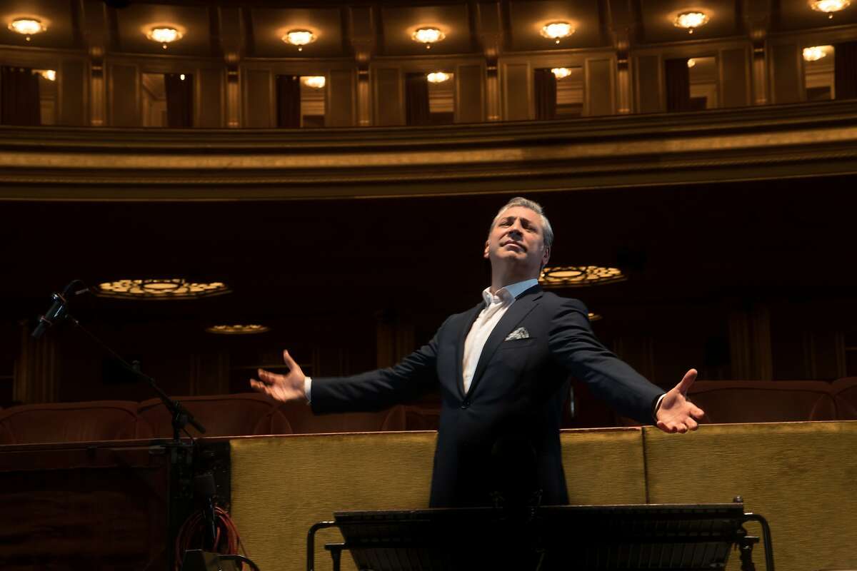 Music director of the San Francisco Opera Conductor Nicola Luisotti on Tuesday, Oct. 3, 2017 in San Francisco, CA.