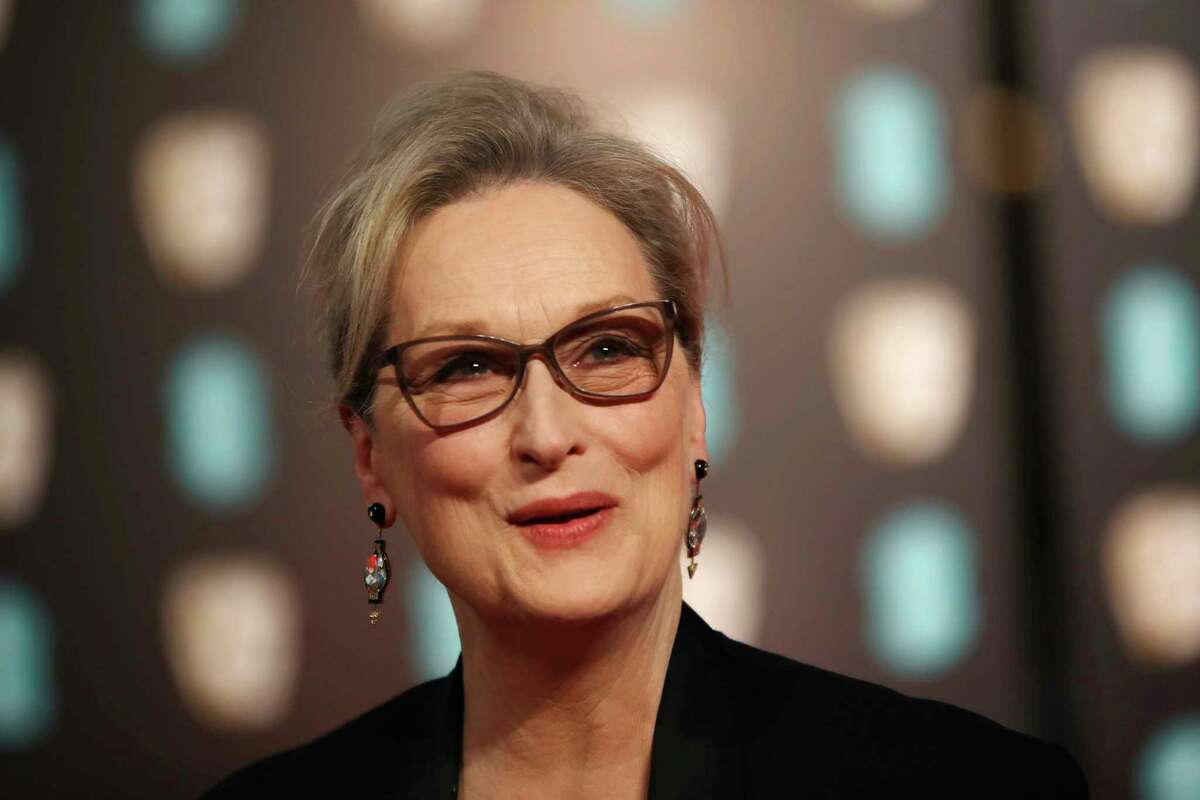 FILE - In this Sunday, Feb. 12, 2017, file photo, actress Meryl Streep poses for photographers upon arrival at the British Academy Film Awards in London. Streep called the reports of sexual harassment against Harvey Weinstein Â?“disgracefulÂ?” and said she was unaware of the alleged incidents, in a statement Monday, Oct. 9, to the Huffington Post. Streep said Â?“The behavior is inexcusable but the abuse of power familiar.Â?” (Photo by Vianney Le Caer/Invision/AP, File)