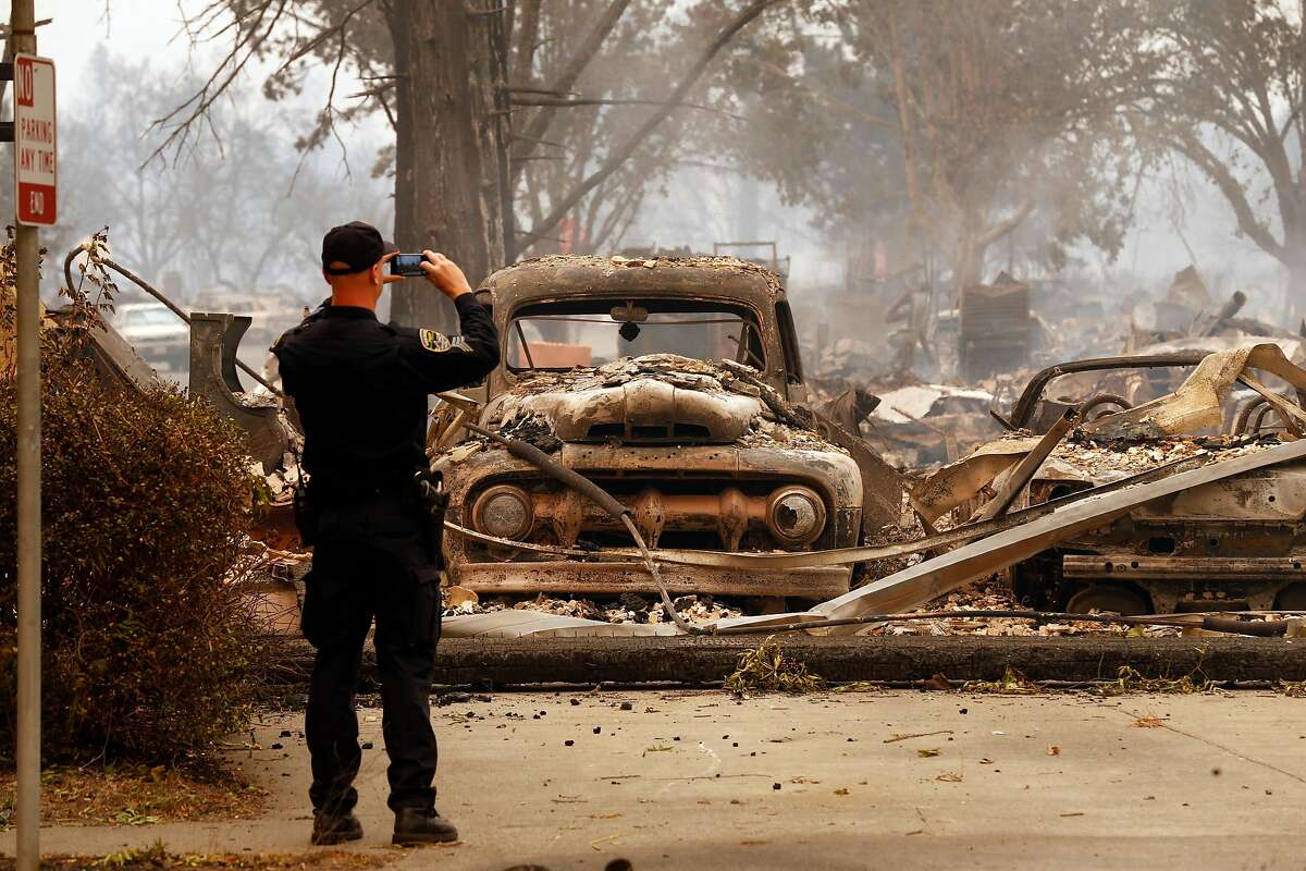 Haunting drone footage shows damage from Tubbs Fire in Santa Rosa
