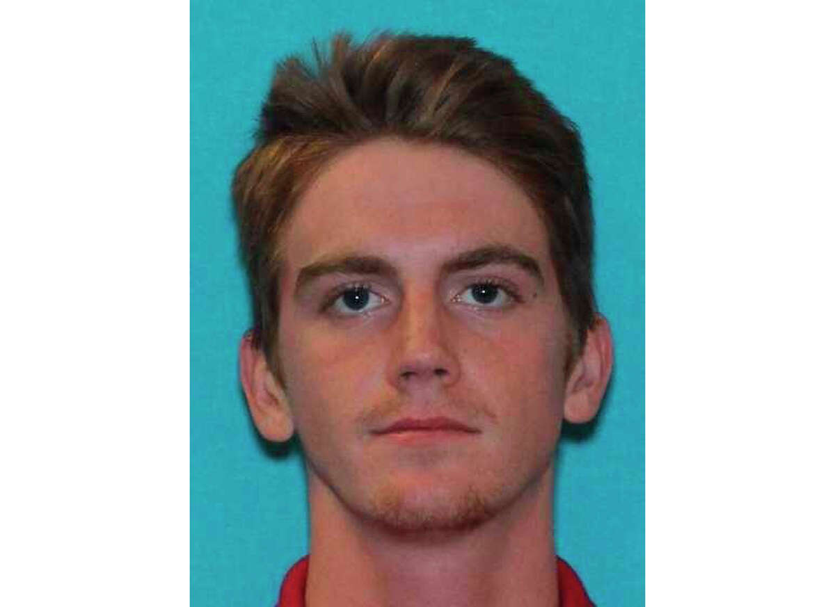 This undated photo provided by Texas Tech University shows Hollis Daniels. A Texas Tech University police officer has been shot and killed at the campus police headquarters, prompting a lockdown of the campus on Monday, Oct. 9, 2017. University spokesman Chris Cook says campus police brought Daniels, suspected of drug violations to police headquarters on Monday. The suspect pulled a gun and shot an officer in the head, killing him and then fled on foot and has not been captured, according to Cook. 