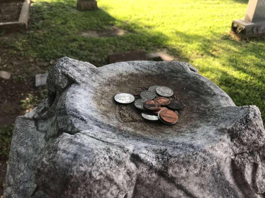 3 Katy Ghost Stories To Check Out This Season Houston Visitors Of The Katy Witch S Grave Who Leave Coins On Top Tombstone Before Leaving
