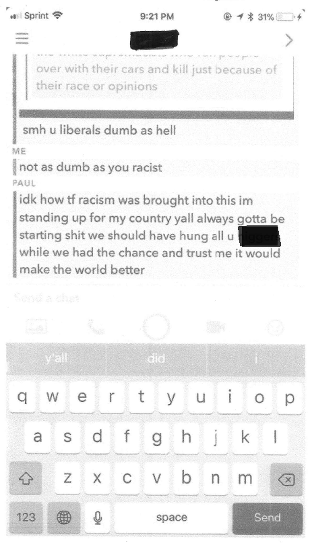 Civil Rights Groups Denounce Racist Snapchat Messages To Woodlands Student