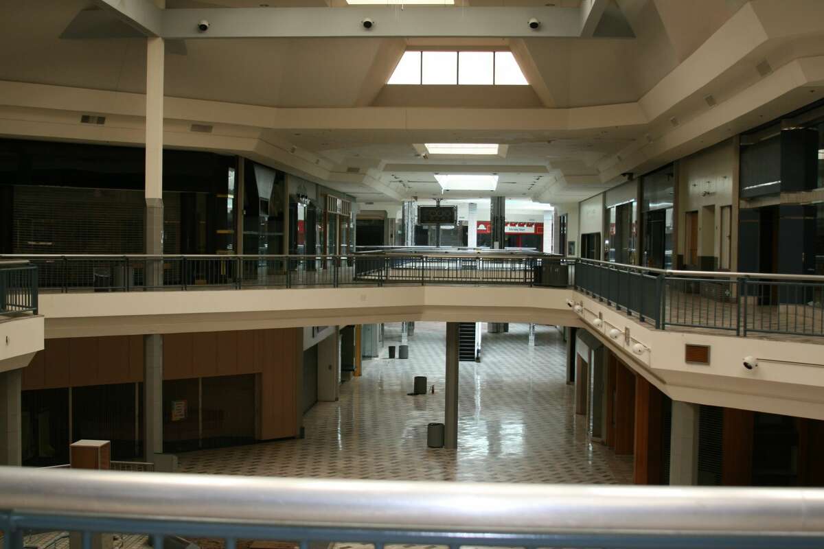 BEFORE: Before Rackspace took over the space about a decade ago, it was an empty mall.