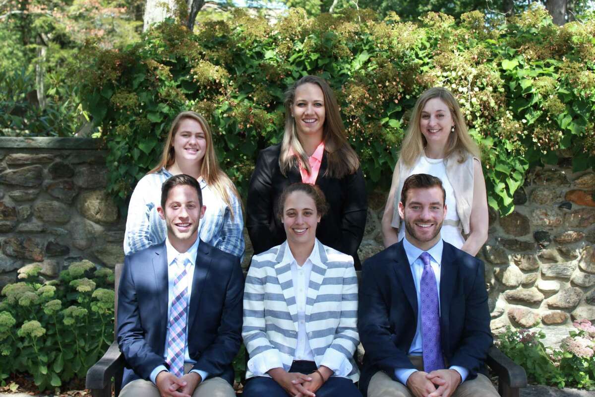 The Gunnery in Washington has welcomed new faculty for the 2017-18 school year. They include, in front, from left to right, Austin Arkin, Jamie Goldsmith and Rob Harbison, and in back, Andrea Nicholason, Cassandra Ruscz and Jennifer Clement. Missing are Misa Giroux and Teresita Magana.