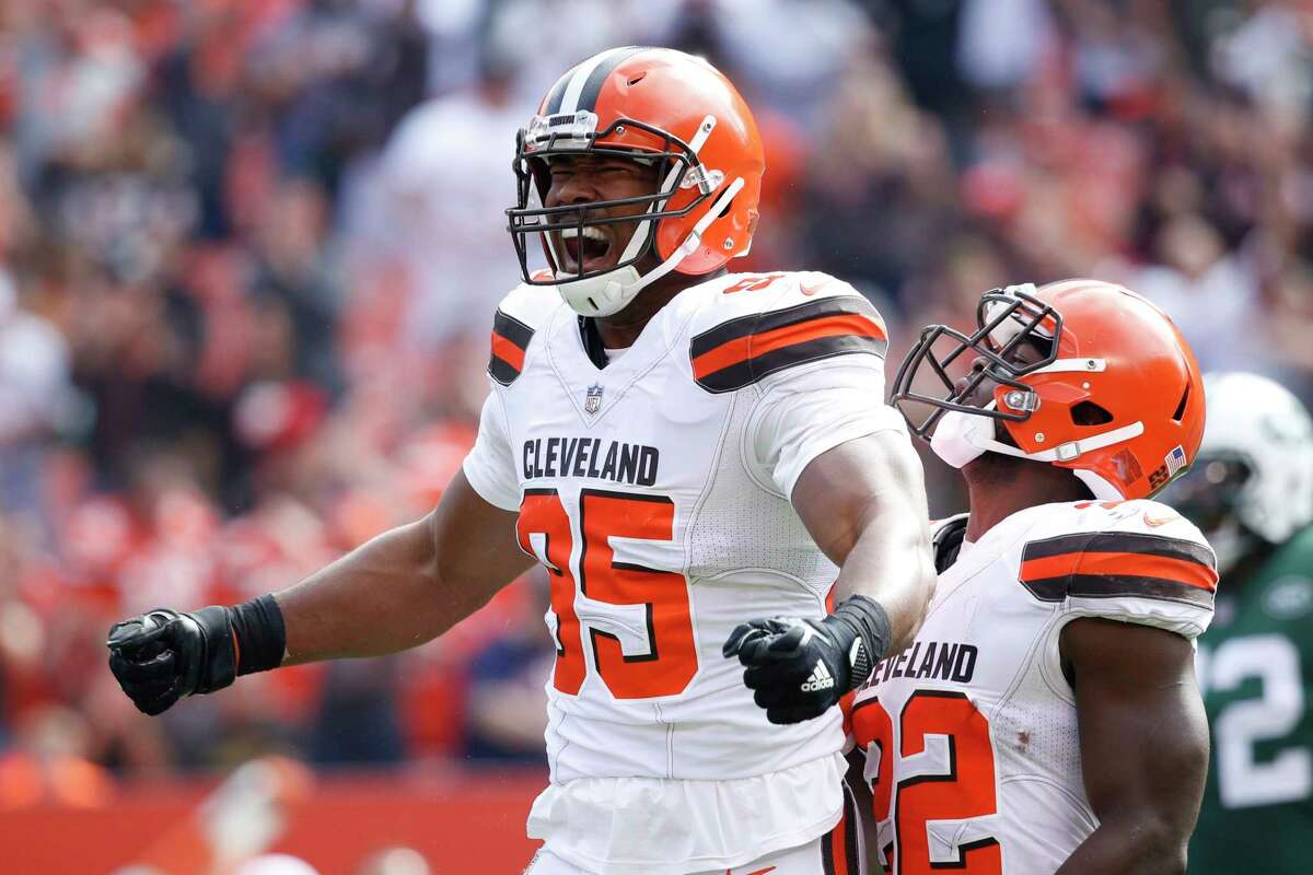 How many sacks does Myles Garrett have against the New York Jets in his  career?