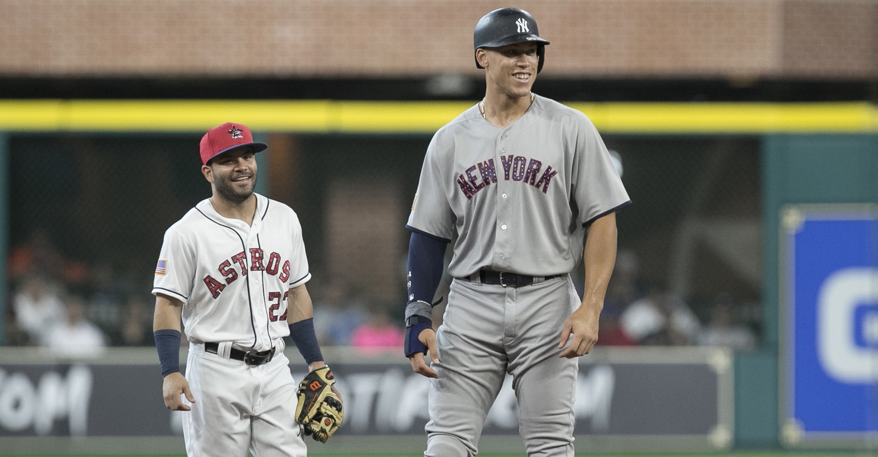 The long and short of it: Aaron Judge, Jose Altuve drive their