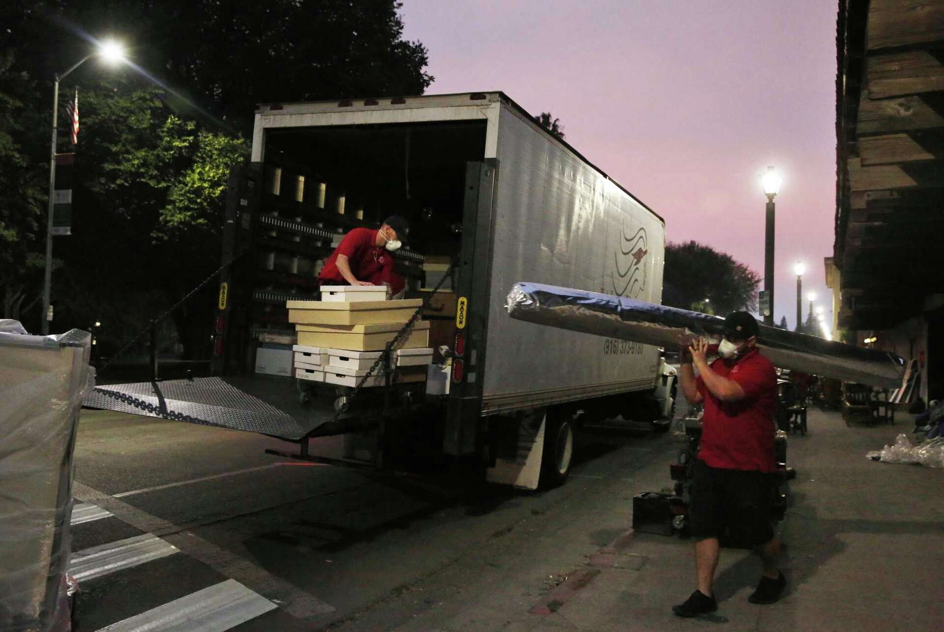 California removes artifacts from historic Spanish Mission as fire nears