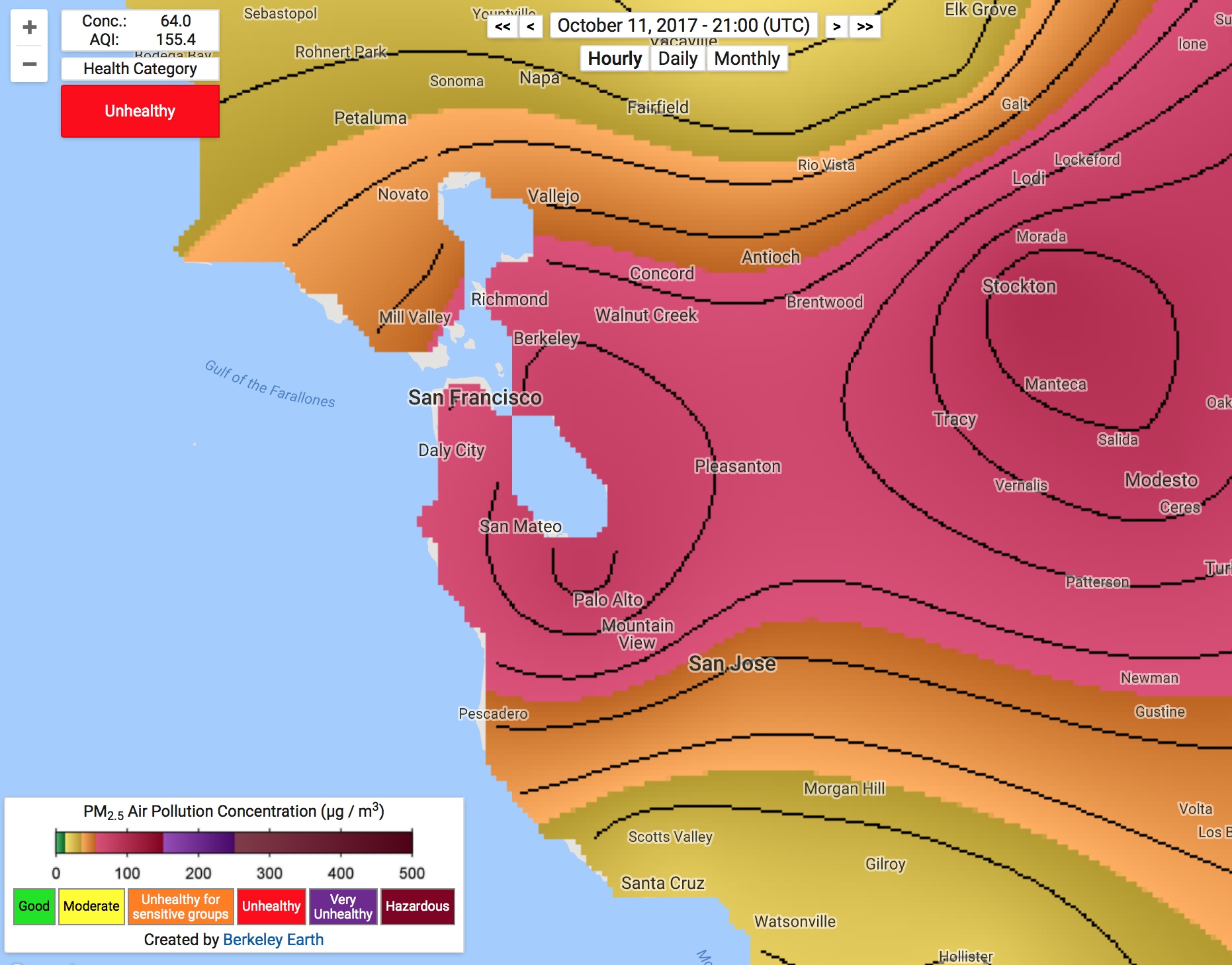 The air quality in the Bay Area right now is as bad as Beijing SFGate