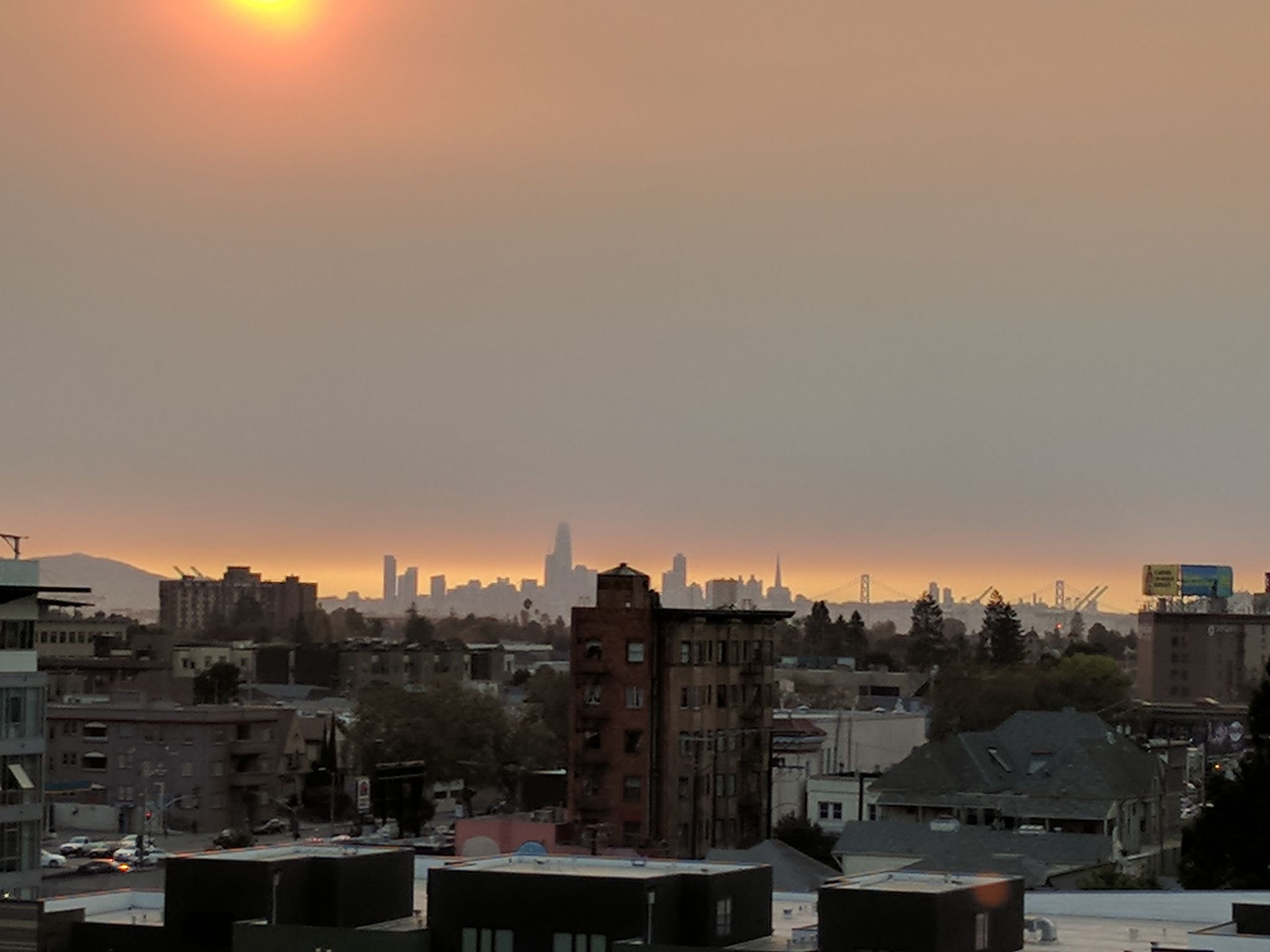 San Francisco Bay Area experiencing 'worst air quality ever in many