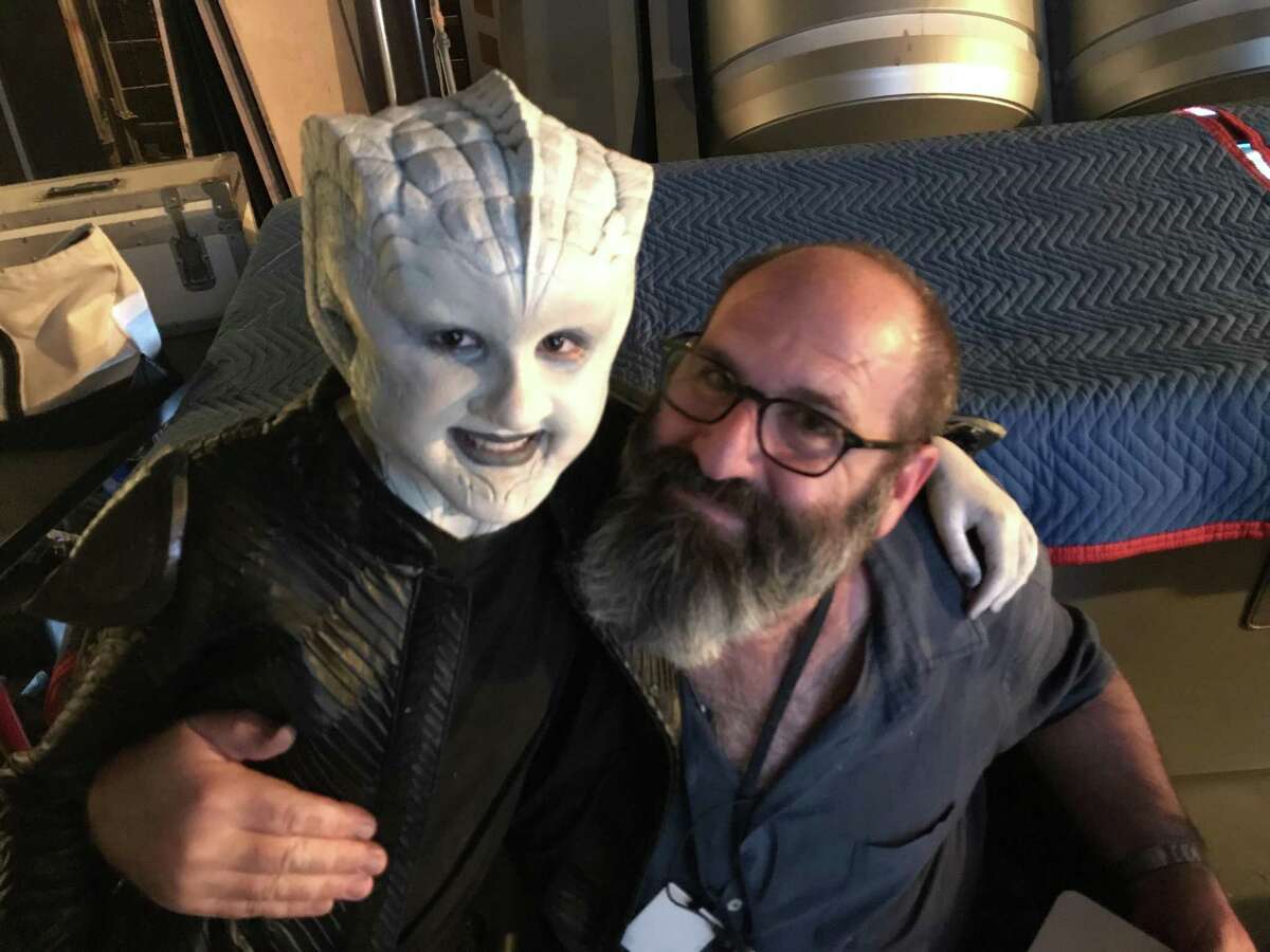San Antonio preteen Gabriella Graves had a blast turning into an alien, courtesy of Howard Berger, “The Orville’s” Emmy winning makeup artist.