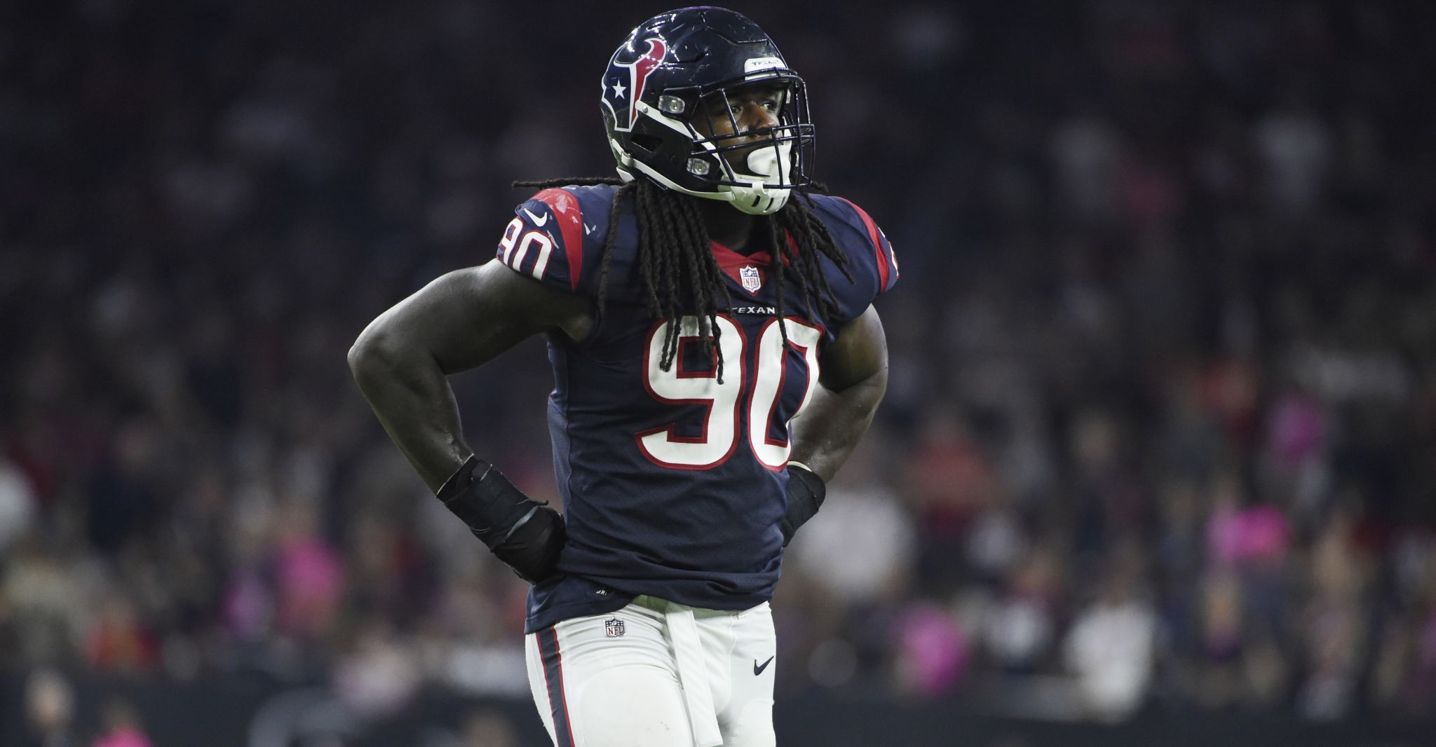 Texans' Jadeveon Clowney likely to practice next week