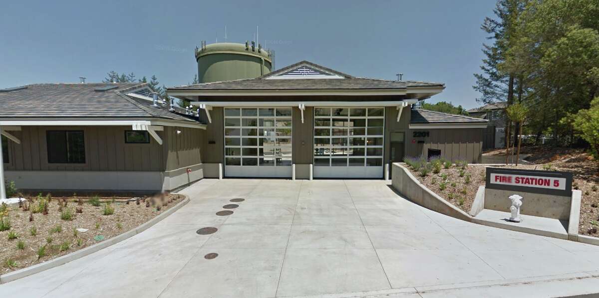 Fire Station 5 is seen in Santa Rosa, Calif. via Google Maps Street View, May 2015.