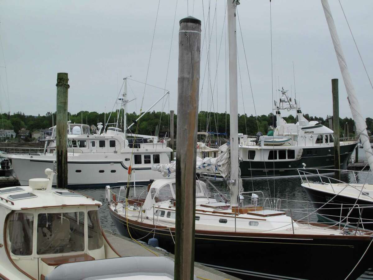 Aboard Aimless in Southwest Harbor, Maine
