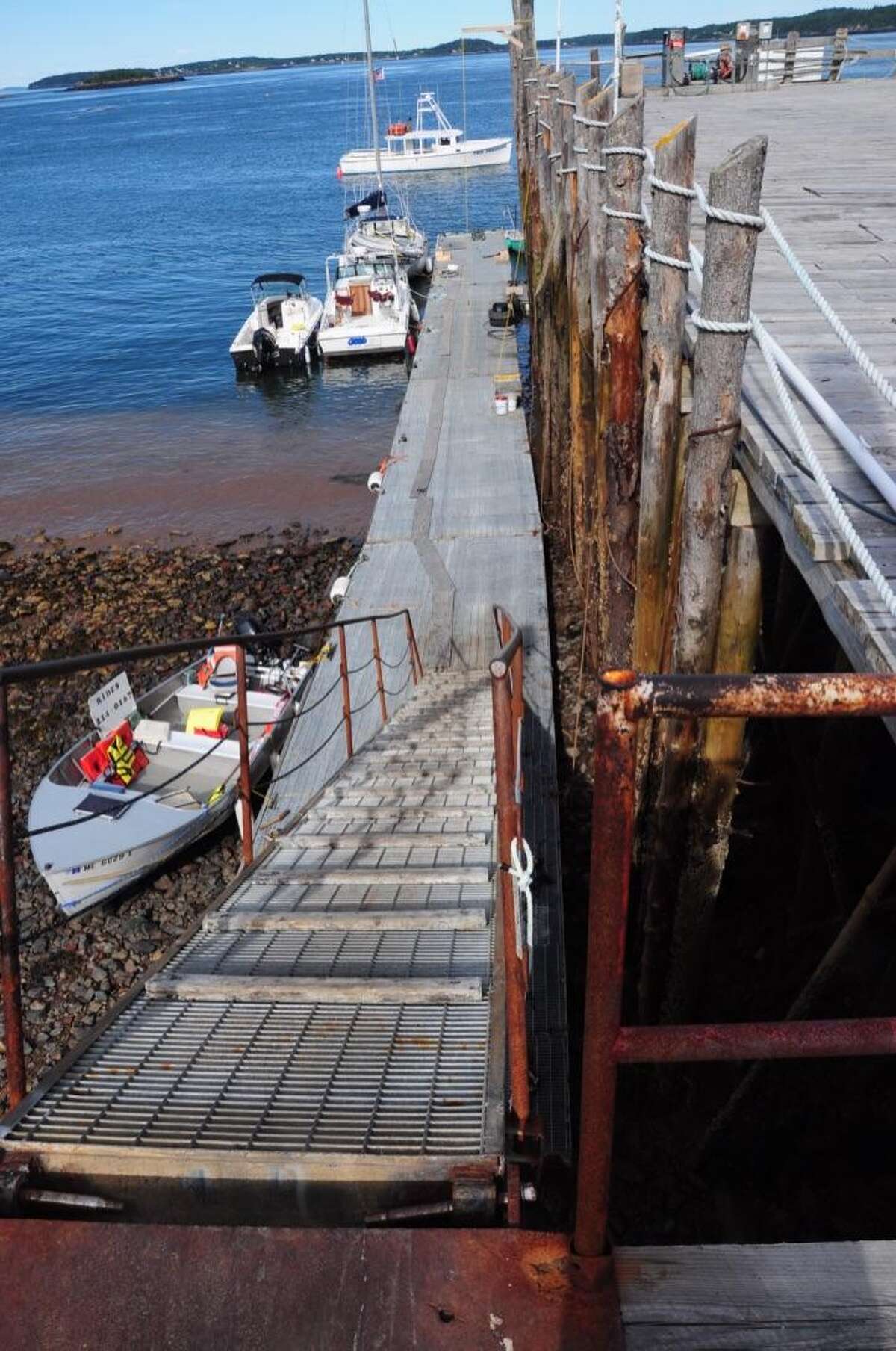 Aboard Aimless in Southwest Harbor, Maine