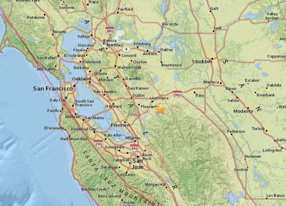 Magnitude 2.7 earthquake strikes near Livermore, California SFGate