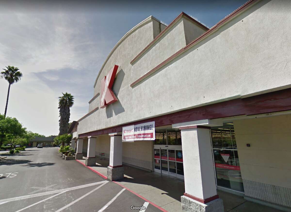 The K-Mart in Santa Rosa before it was destroyed in the Tubbs Fire in October, 2017.