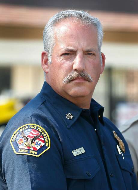Santa Rosa Fire Chief Tony Gossner: “It was ... unstoppable. ... It’s terrible.” | Photo: Paul Chinn, The Chronicle