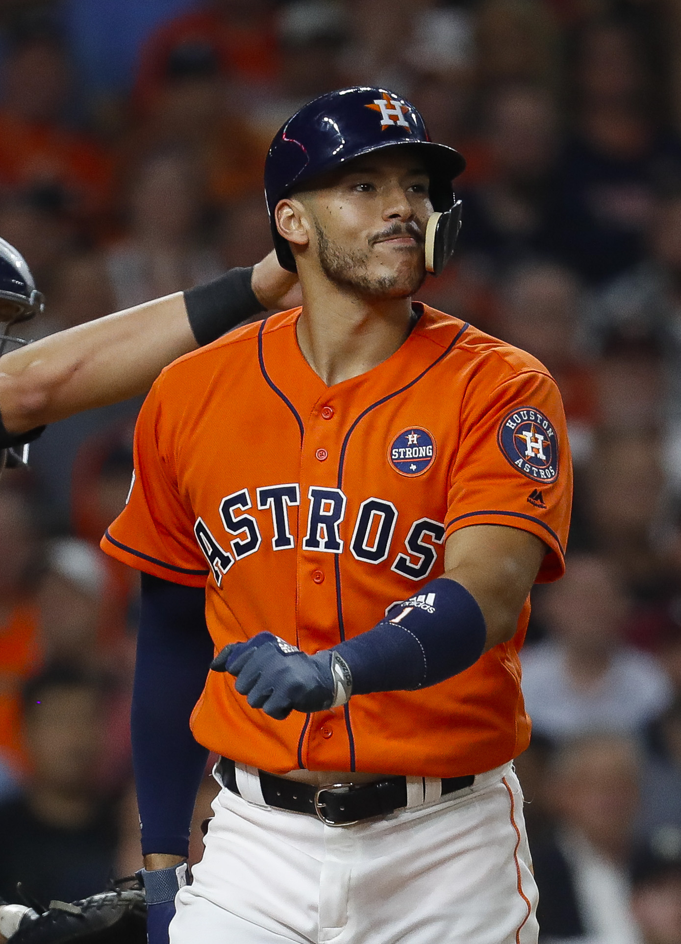 Houston Astros - Prior to today's game, Marwin González received his 2021  American League Championship ring. Congrats, Marwin!