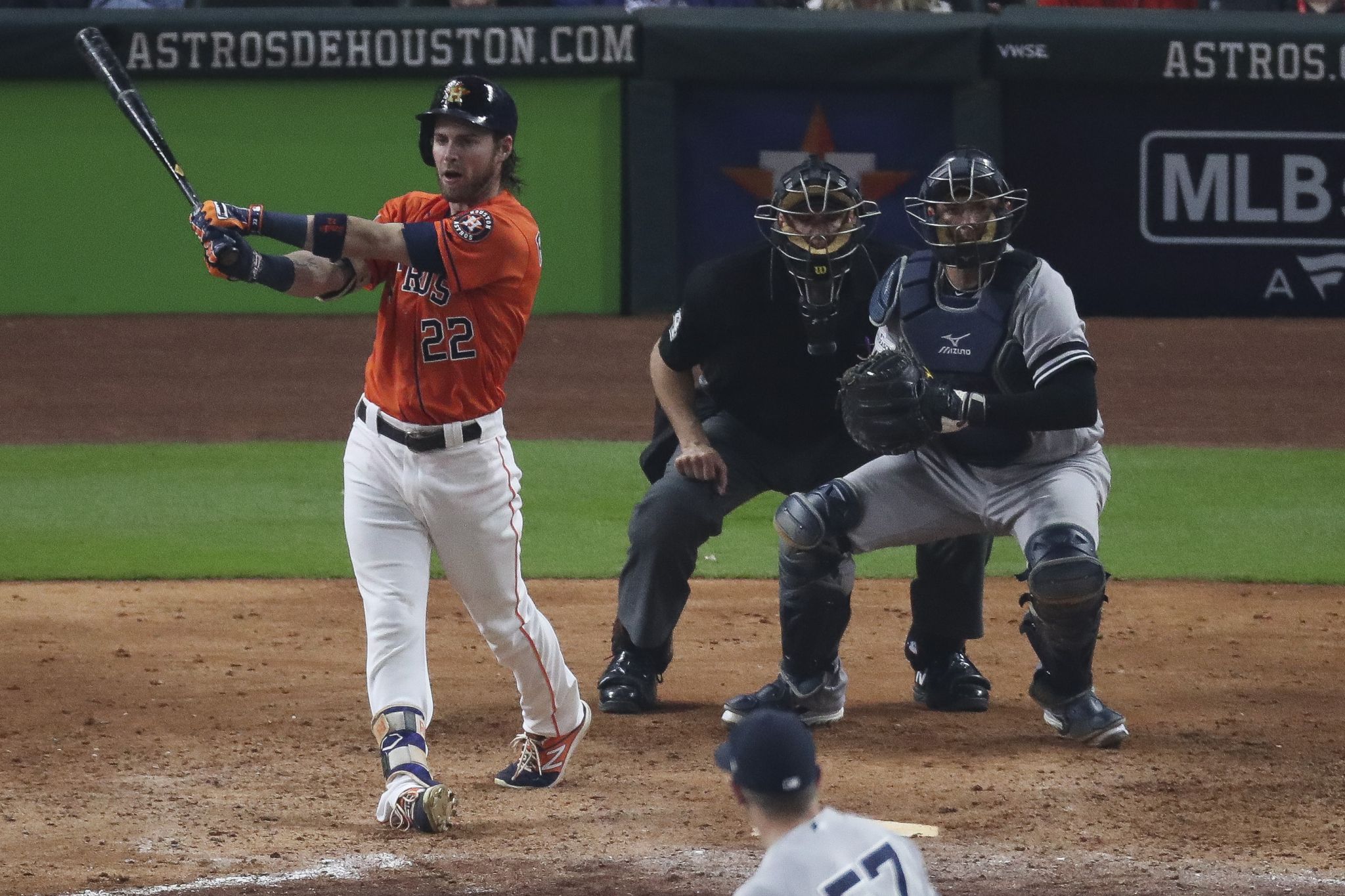 Houston Astros - Prior to today's game, Marwin González received his 2021  American League Championship ring. Congrats, Marwin!