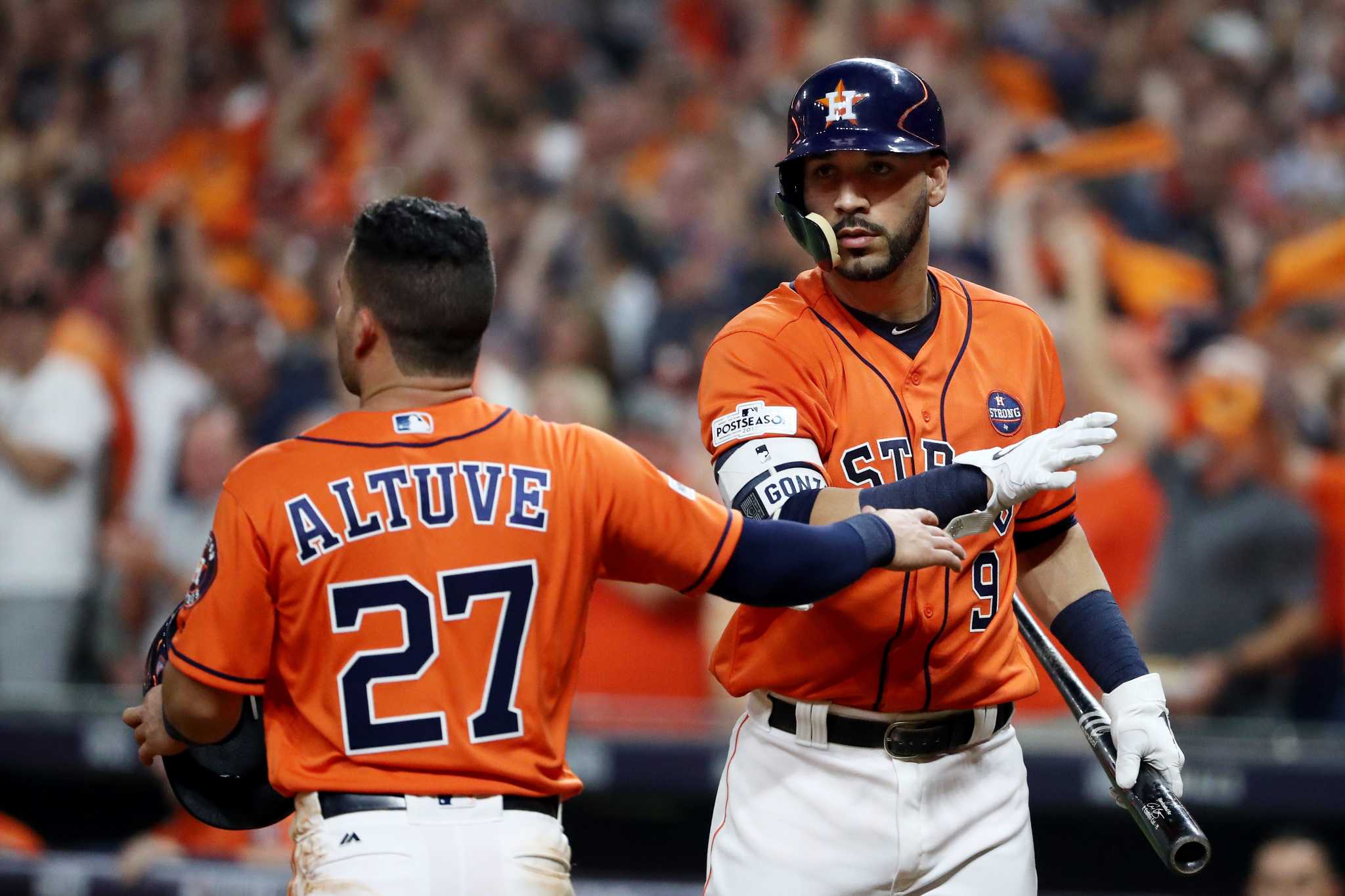 Marwin Gonzalez welcomes baby after big night