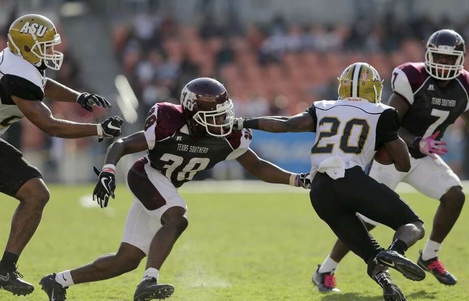 Oct 14 Alabama State 23 Texas Southern 16 Houston Chronicle