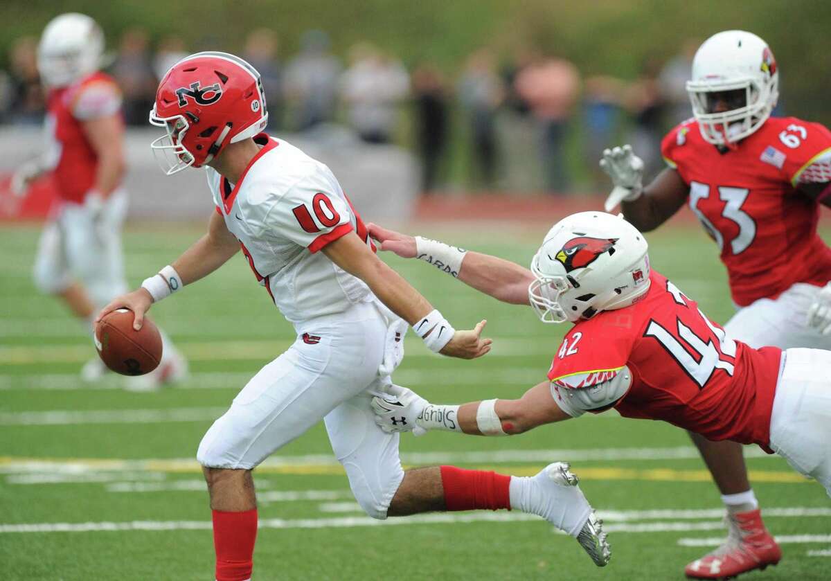 Greenwich football team beats rival New Canaan