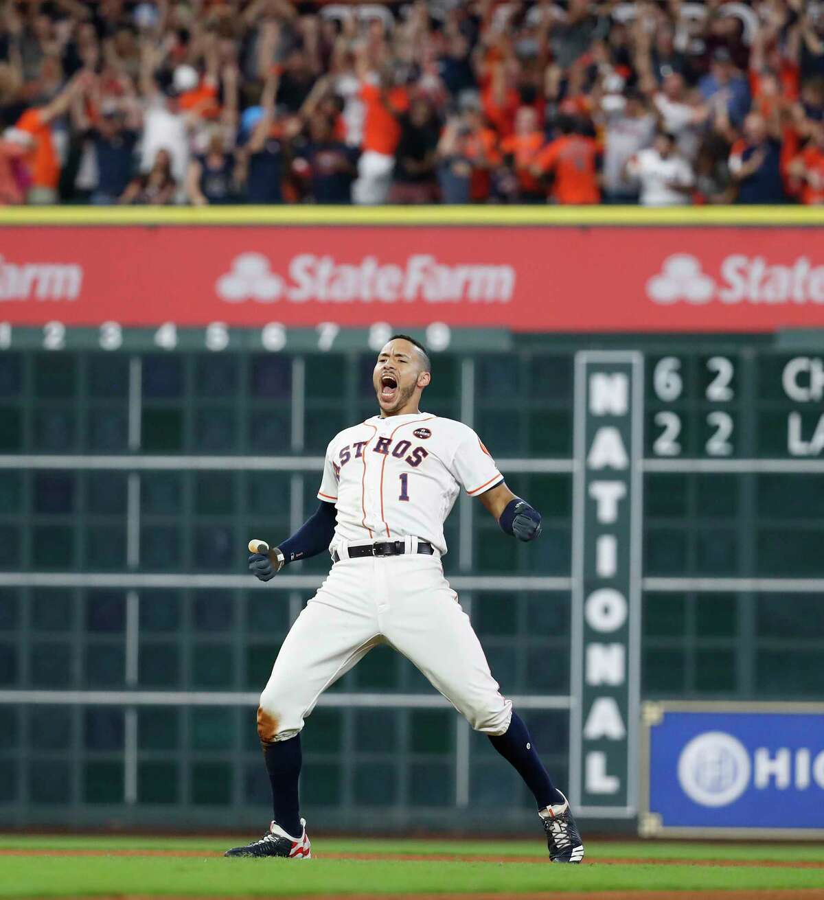 Carlos Correa's arm, bat prove pivotal in Astros' win over Yankees in Game 2