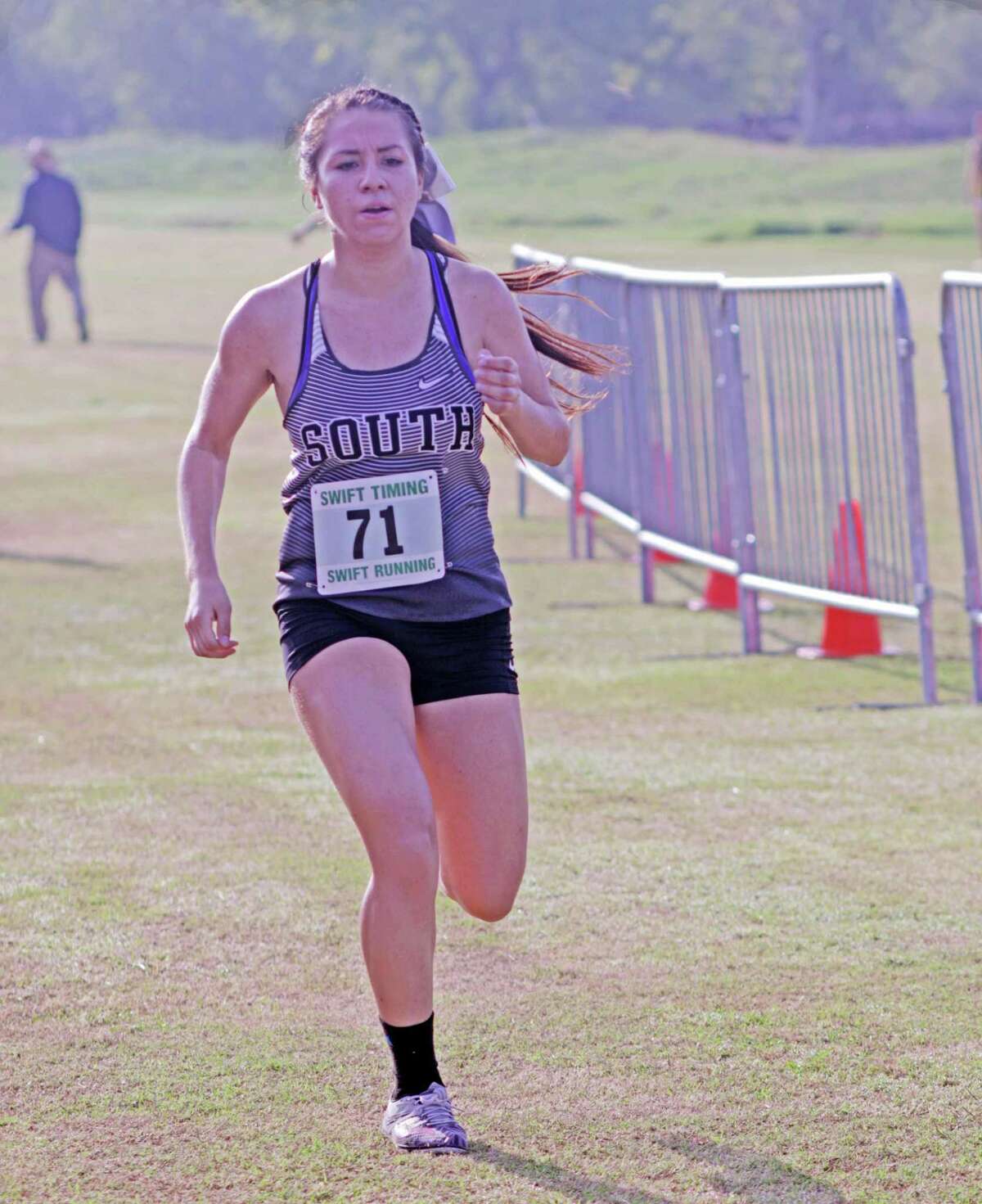 United South’s Berenice Almendariz is slated to run in the regional meet on Monday in Corpus Christi. Last season she qualified to state.