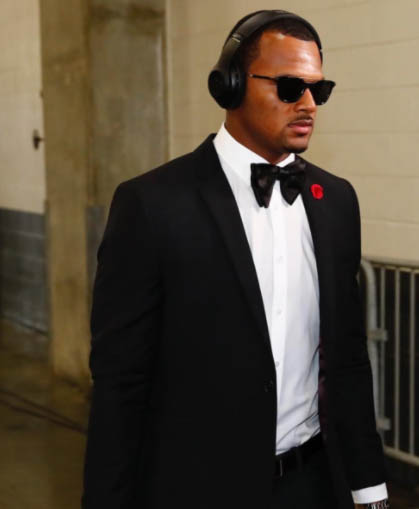 Houston Texans QB Deshaun Watson wears throwback Warren Moon