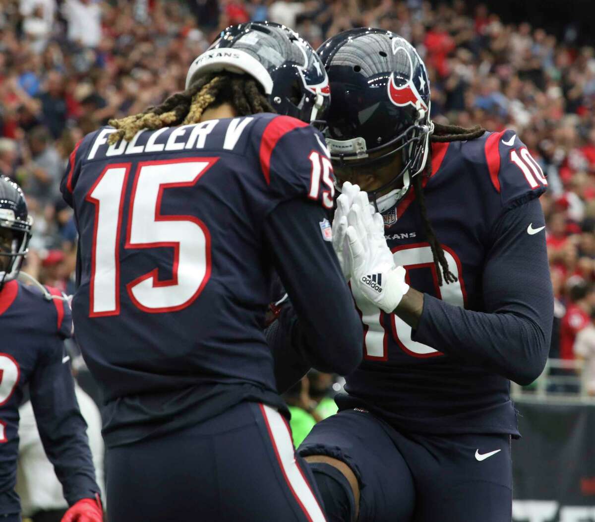 Texans wide receiver DeAndre Hopkins and Will Fuller will need to have big games to help them pull out a win in Seattle. Click through the gallery to revisit the Texans' biggest road wins.