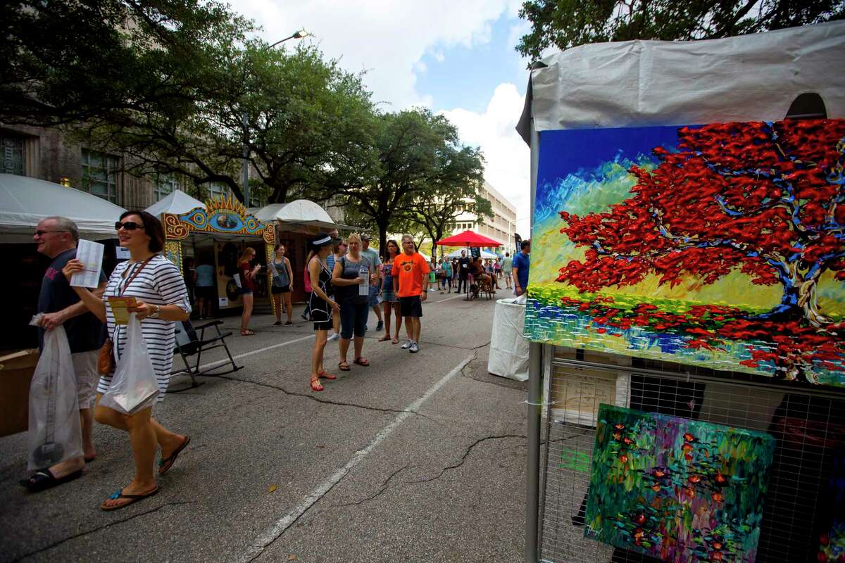 Bayou art festival draws people from all walks of life