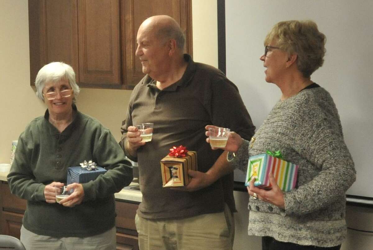 The Northwest Hills Council of Governments recognized Doug Humes, Patricia Mechare and Susan Dyer on Thursday as they step aside from their roles as first selectmen.