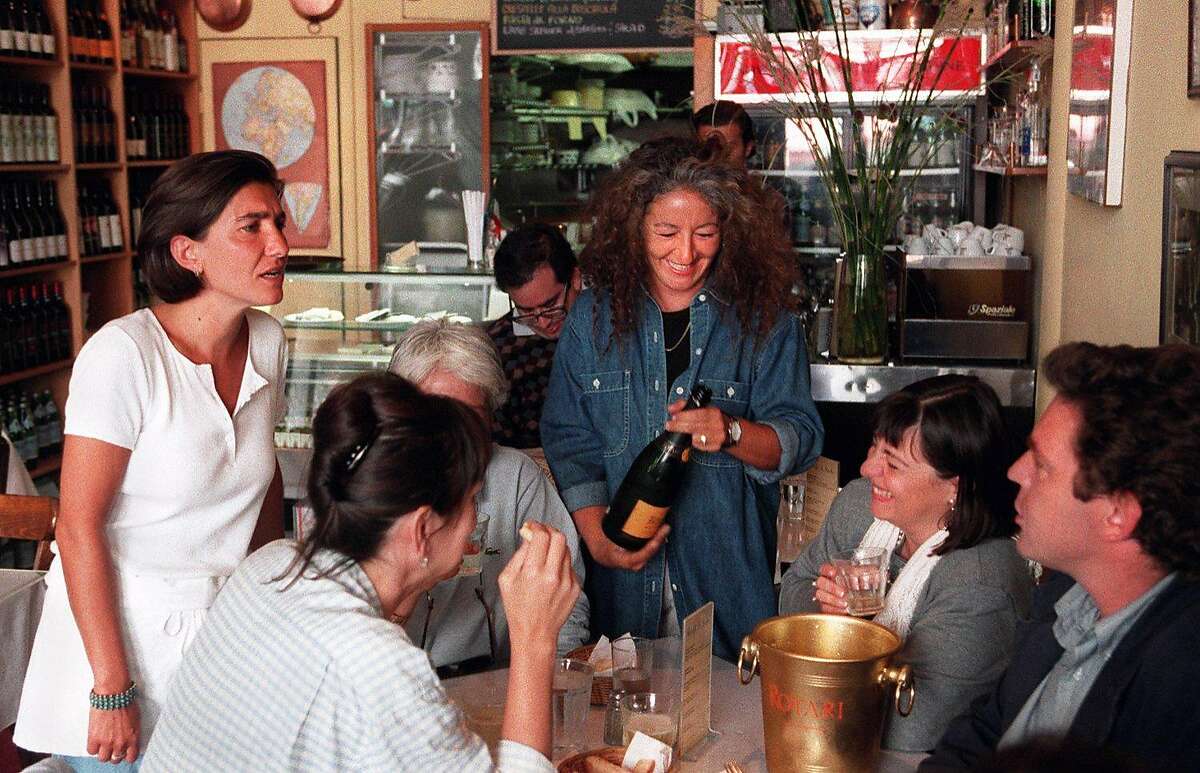 FILE-- L'Osteria del Forno during its 90s heyday.
