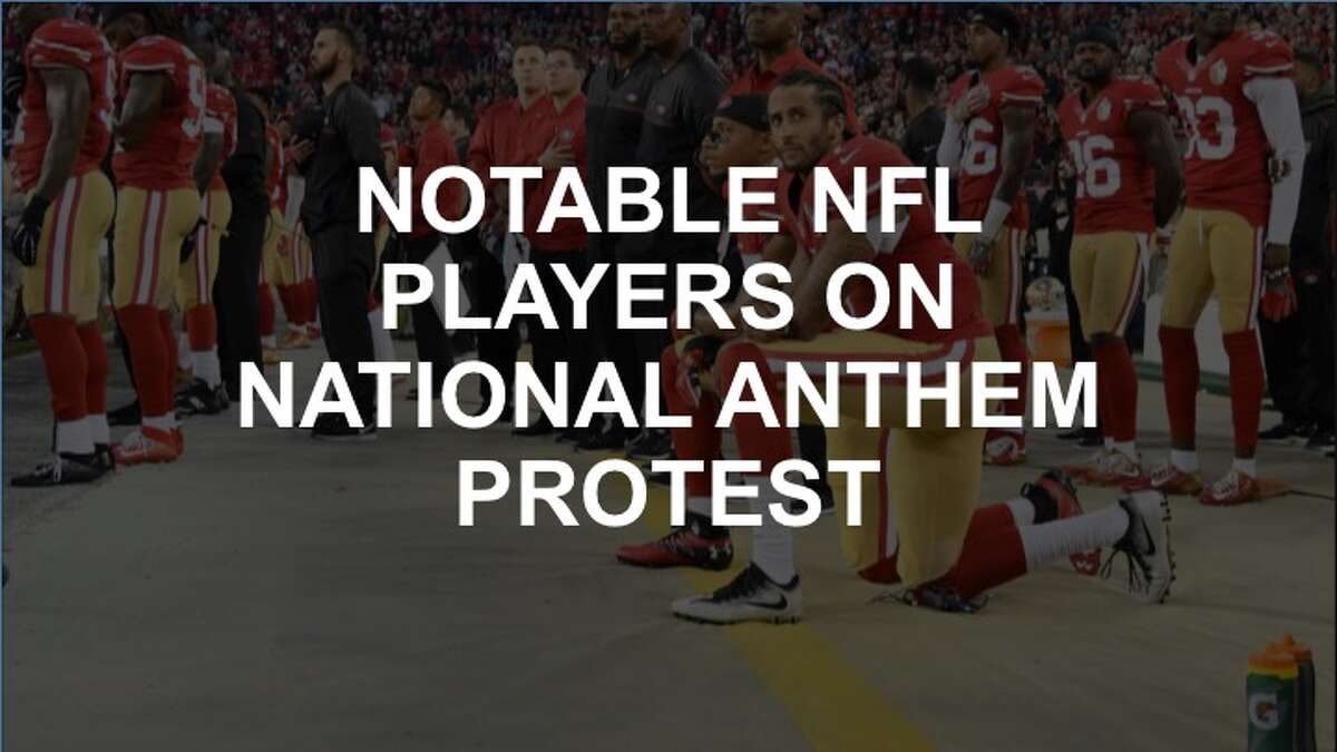 Scroll through the gallery ahead to see how NFL players have responded to the national anthem protests.