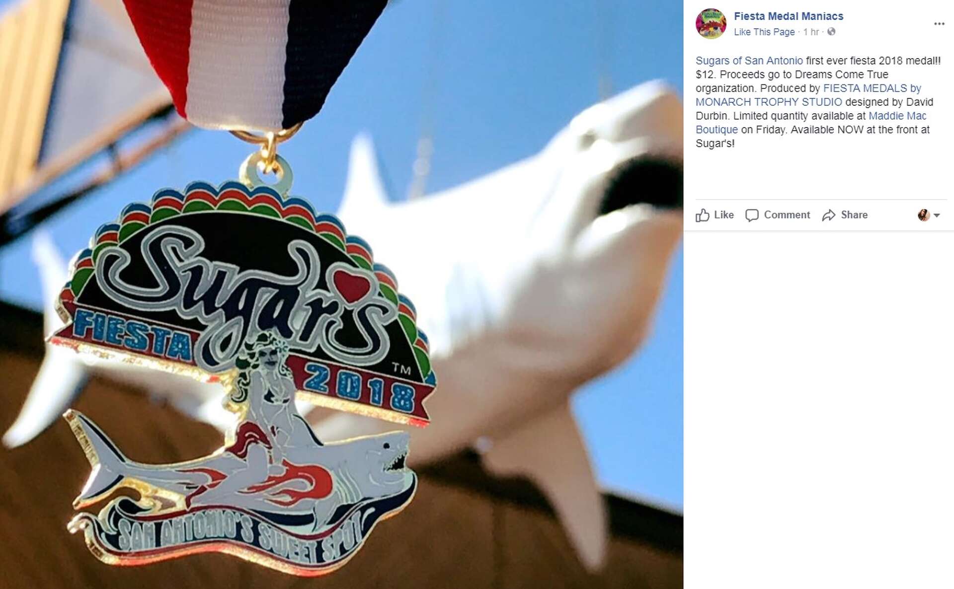 San Antonio strip club releases Fiesta medal for 2018