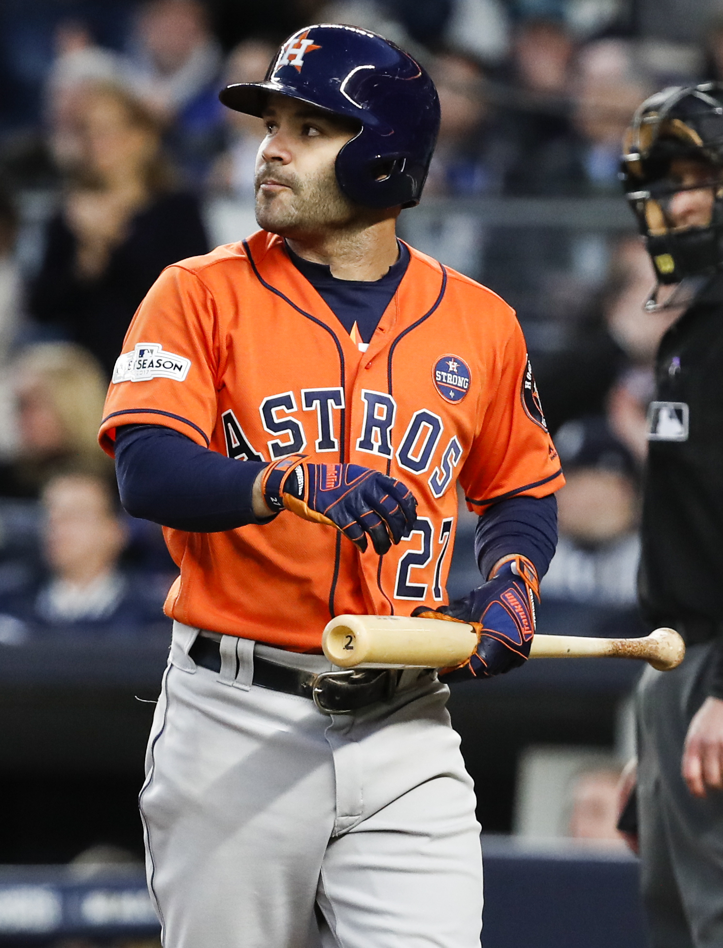 Astros, Giles take one on chin as Sanchez lifts Yanks