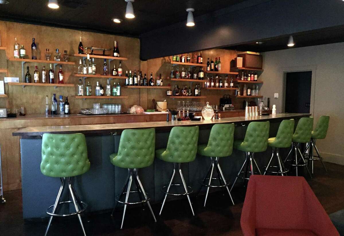 Olaf Harmel and Gerry Shirley own The Modernist, a new bar at 516 E. Grayson St.