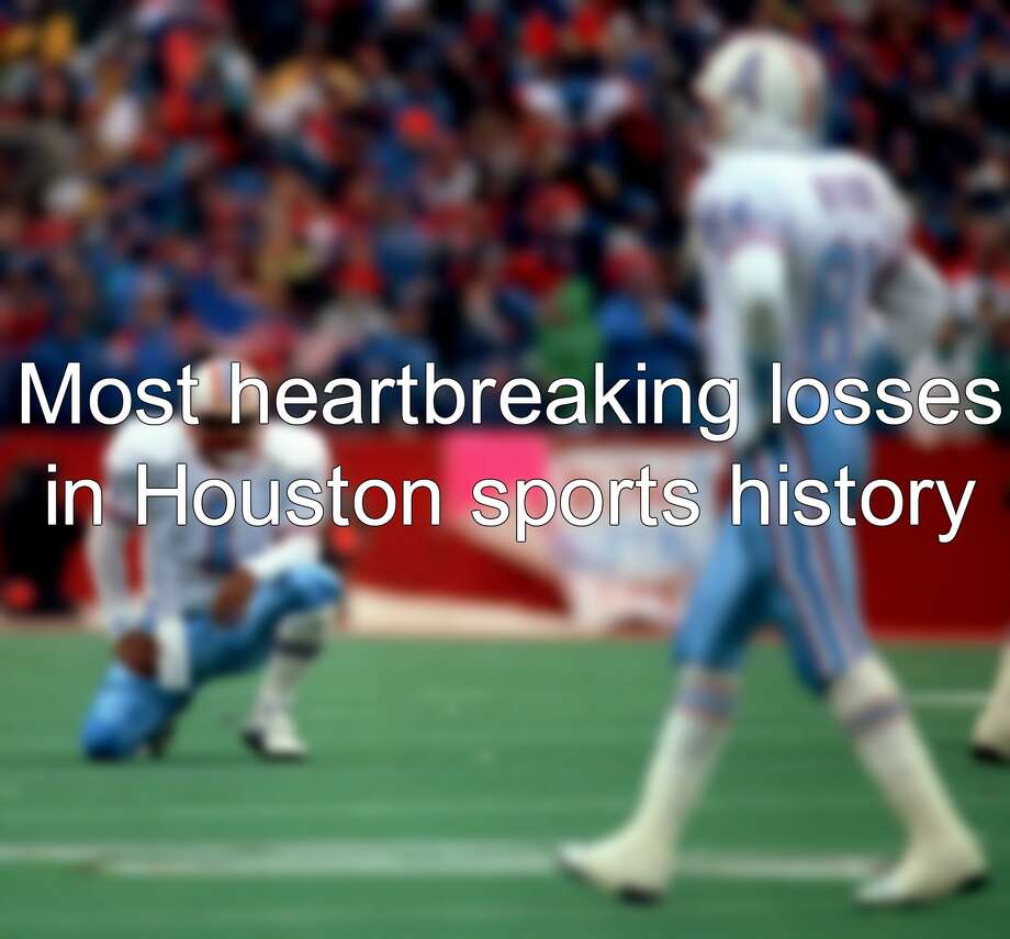 The most heartbreaking losses in Houston sports history transition slide. Photo: Wire Images