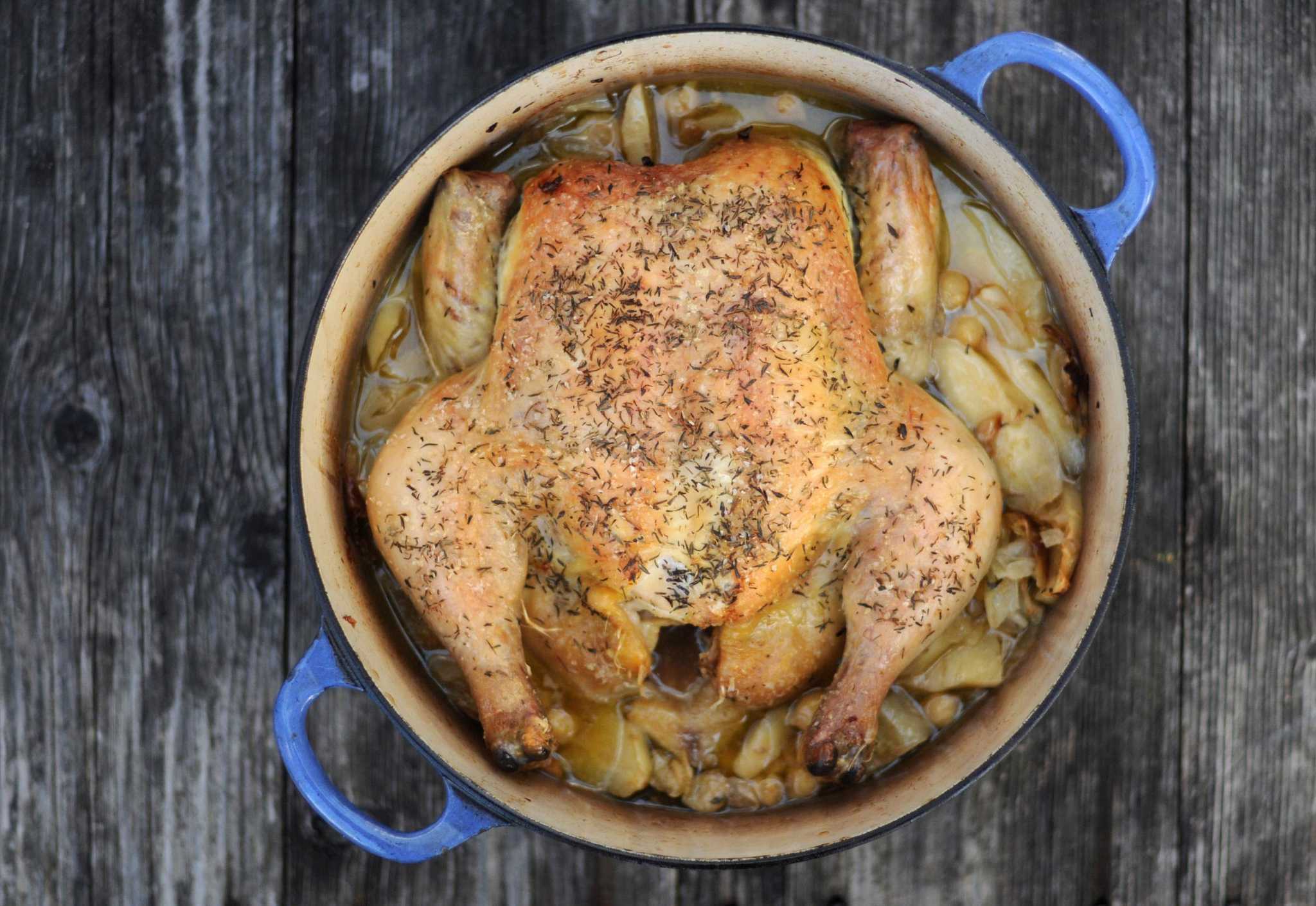 Recipe: Roasted and Stewed Chicken