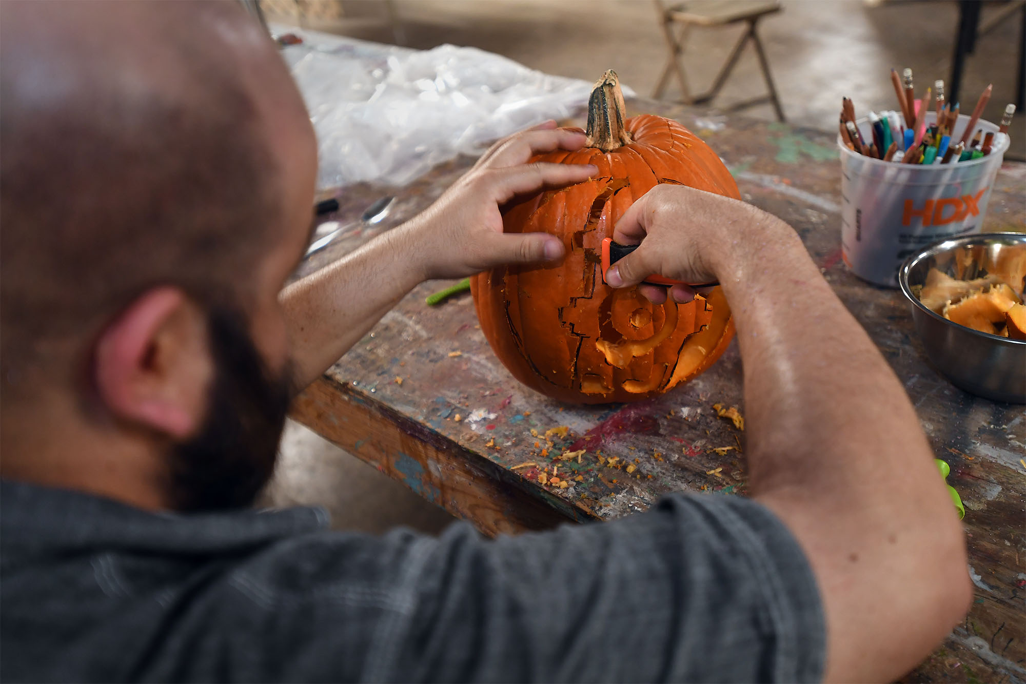 Decorate your pumpkins Southeast Texas-style