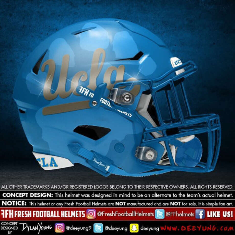 Custom NCAA concept football helmets show what your favorite college