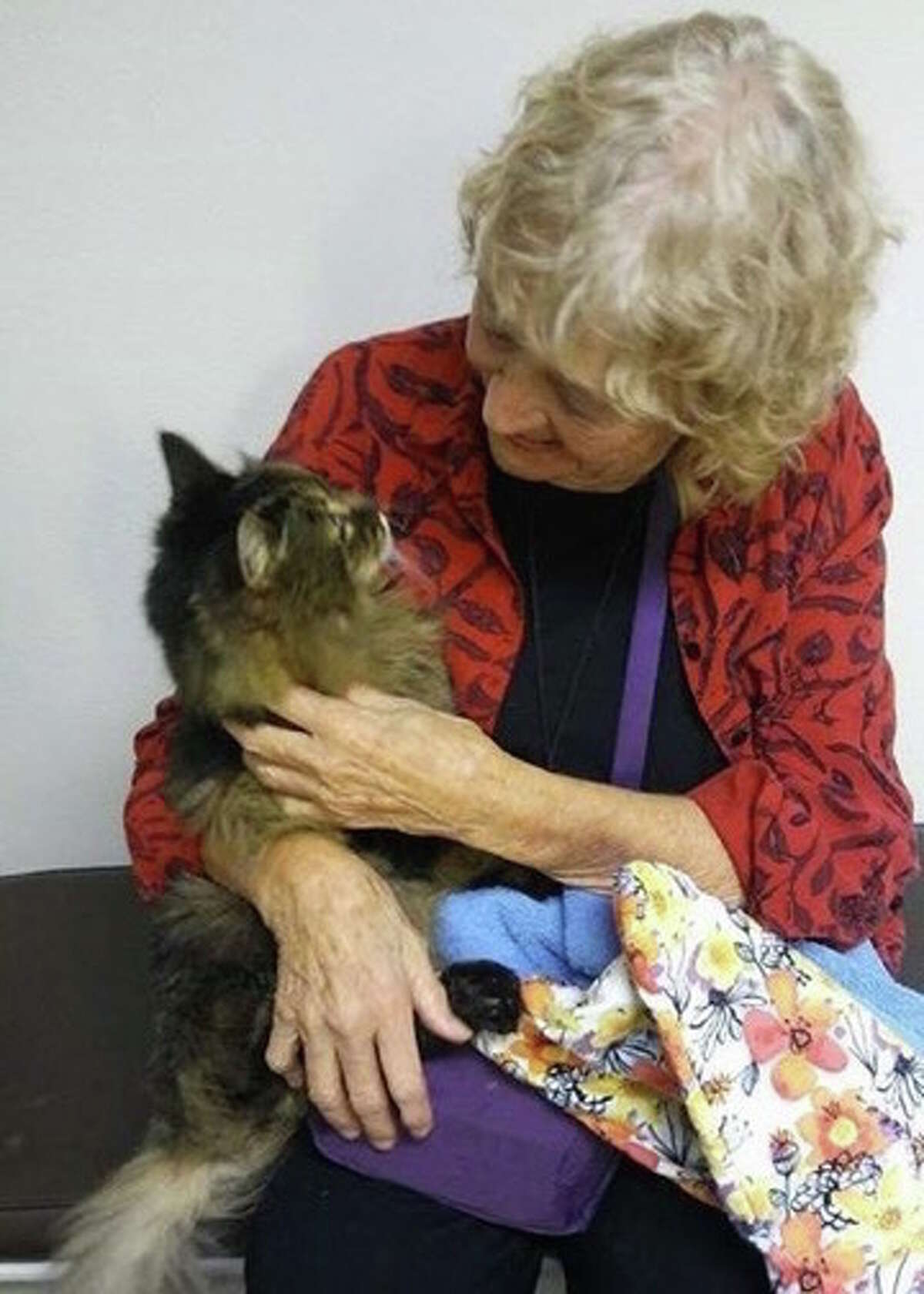 When fires began closing in, they said goodbye to their ...