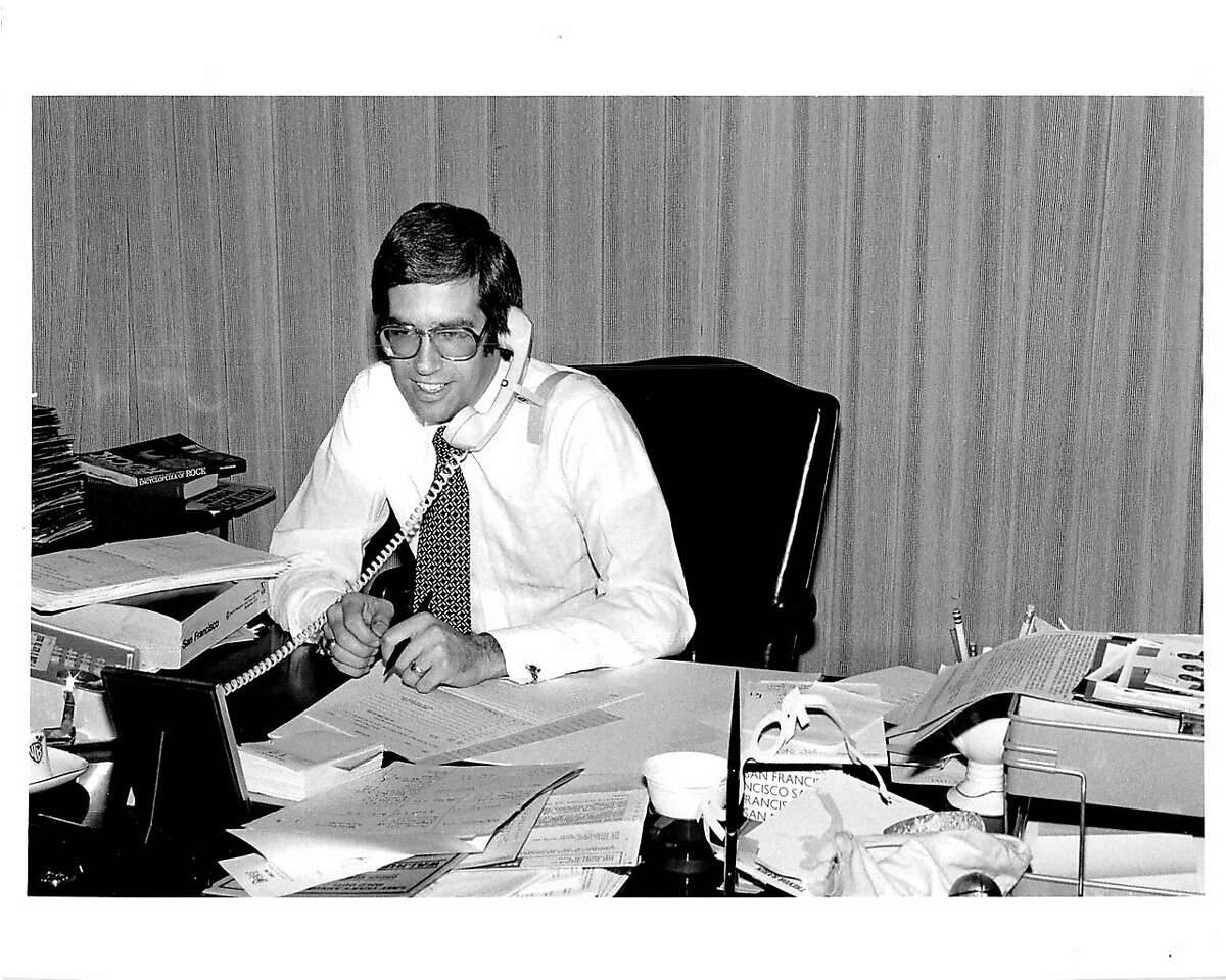 solo shot of Ron Fell at KNBR, 1972, courtesy Ron Fell.